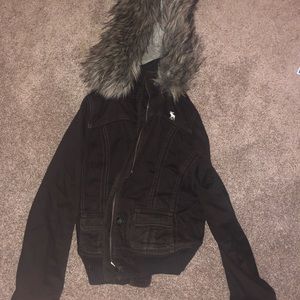 Abercrombie fur jacket